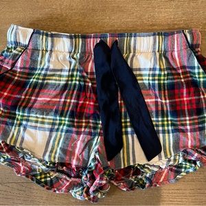 Aerie Plaid Pajama Shorts